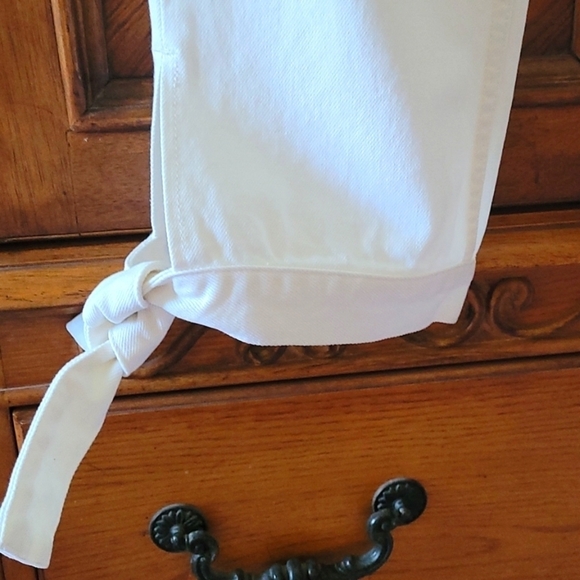 Boyish by Her Avery High Waist Straight leg with ankle ties in Vertigo. - Picture 5 of 13